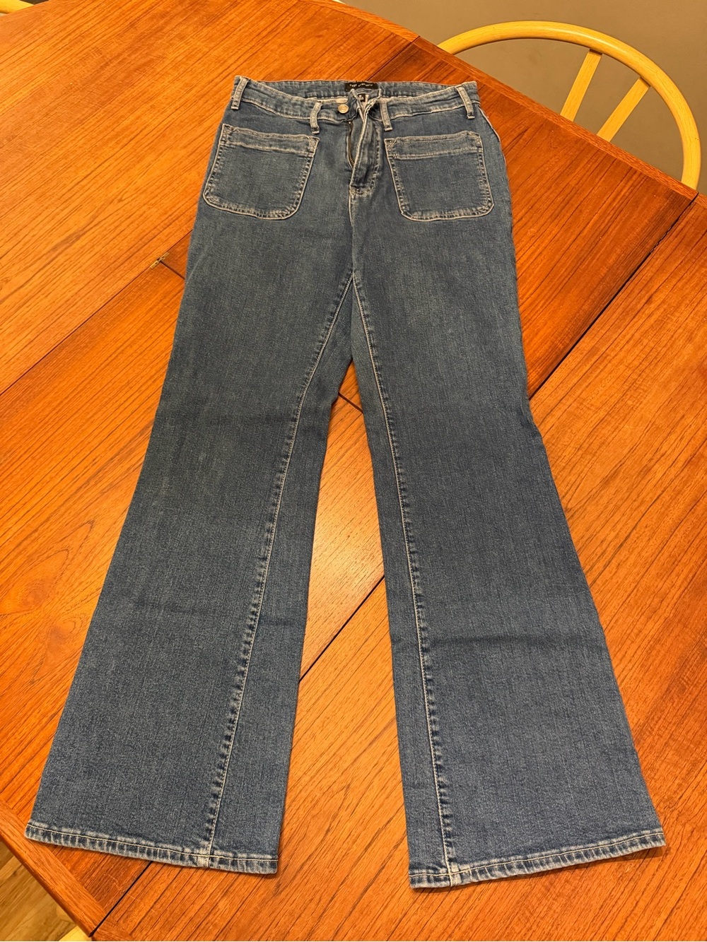 Free Assembly High-Waist Flare Jeans